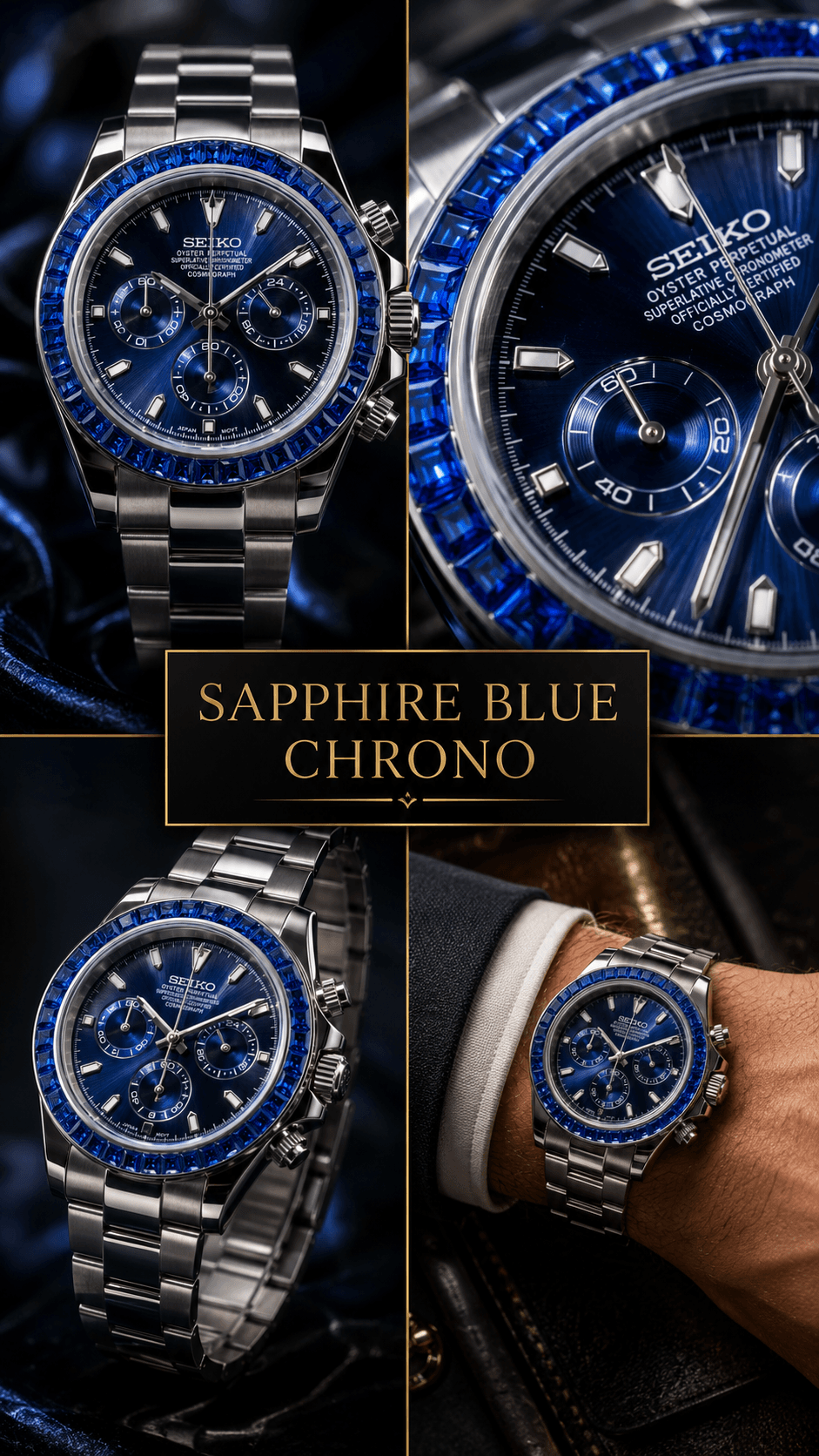 Sapphire Blue Chrono